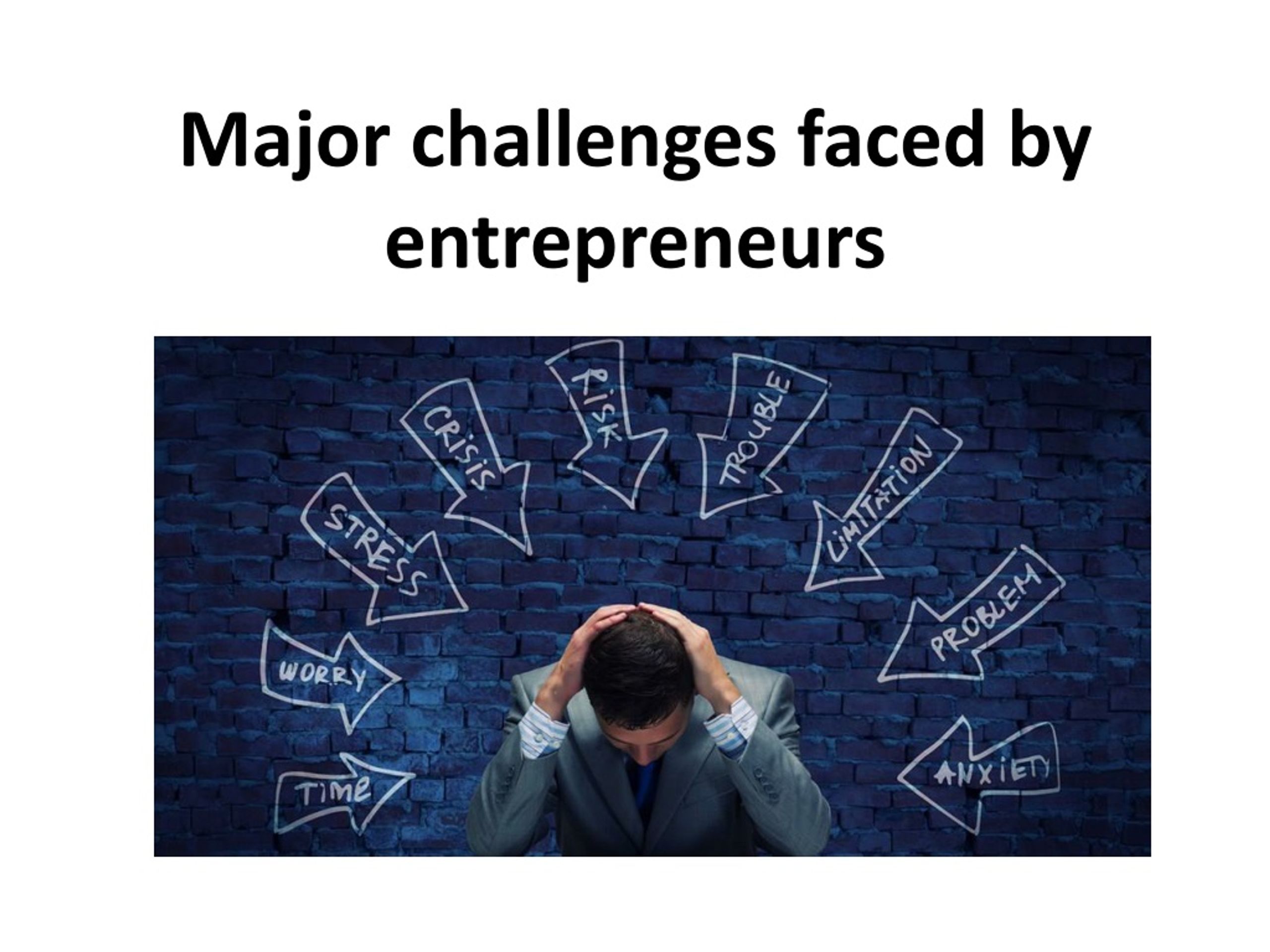 entrepreneur challenges business plan