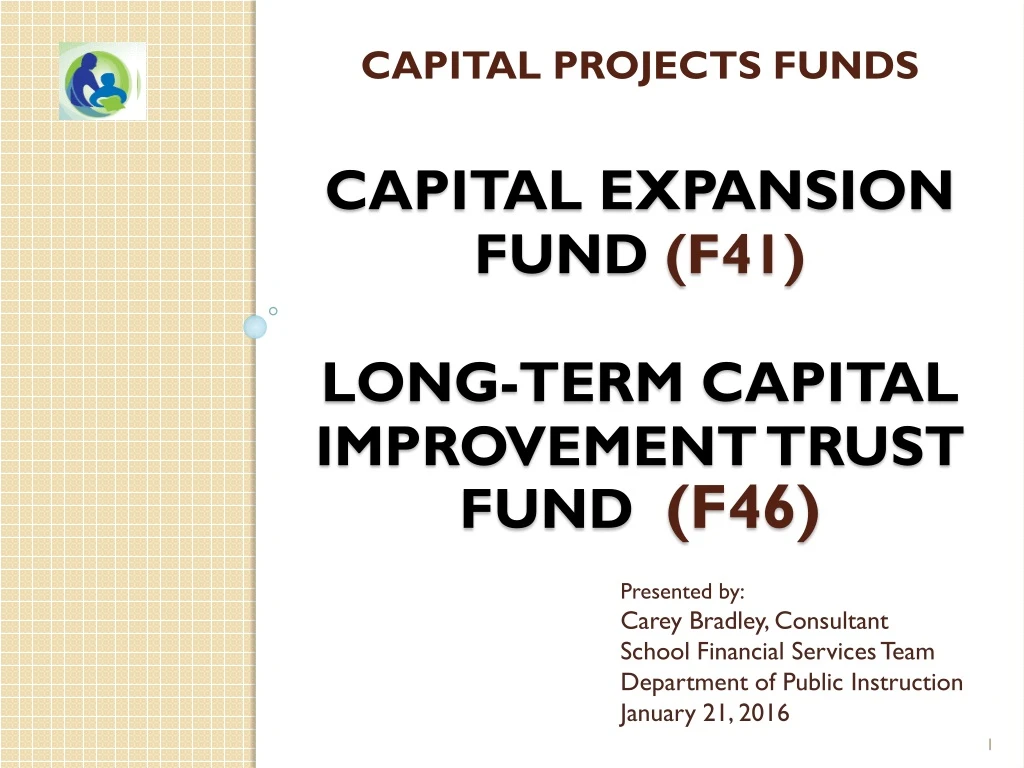 capital projects funds capital expansion fund f 41 long term capital improvement trust fund f46 n.
