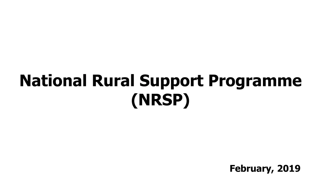 national rural support programme nrsp n.