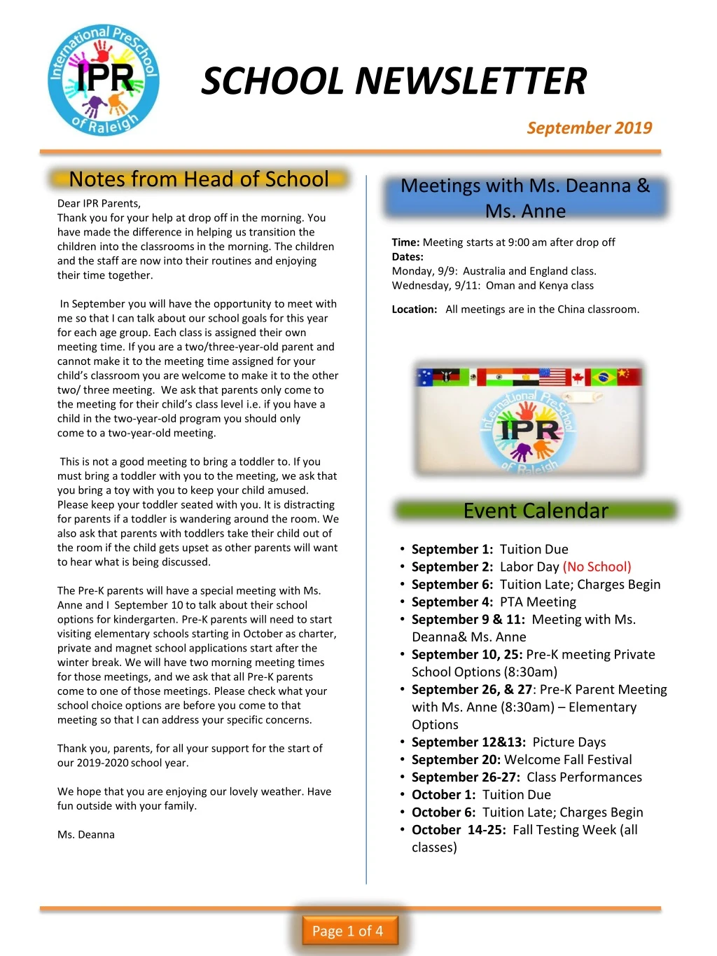 PPT - SCHOOL NEWSLETTER PowerPoint Presentation, free download - ID:8835568