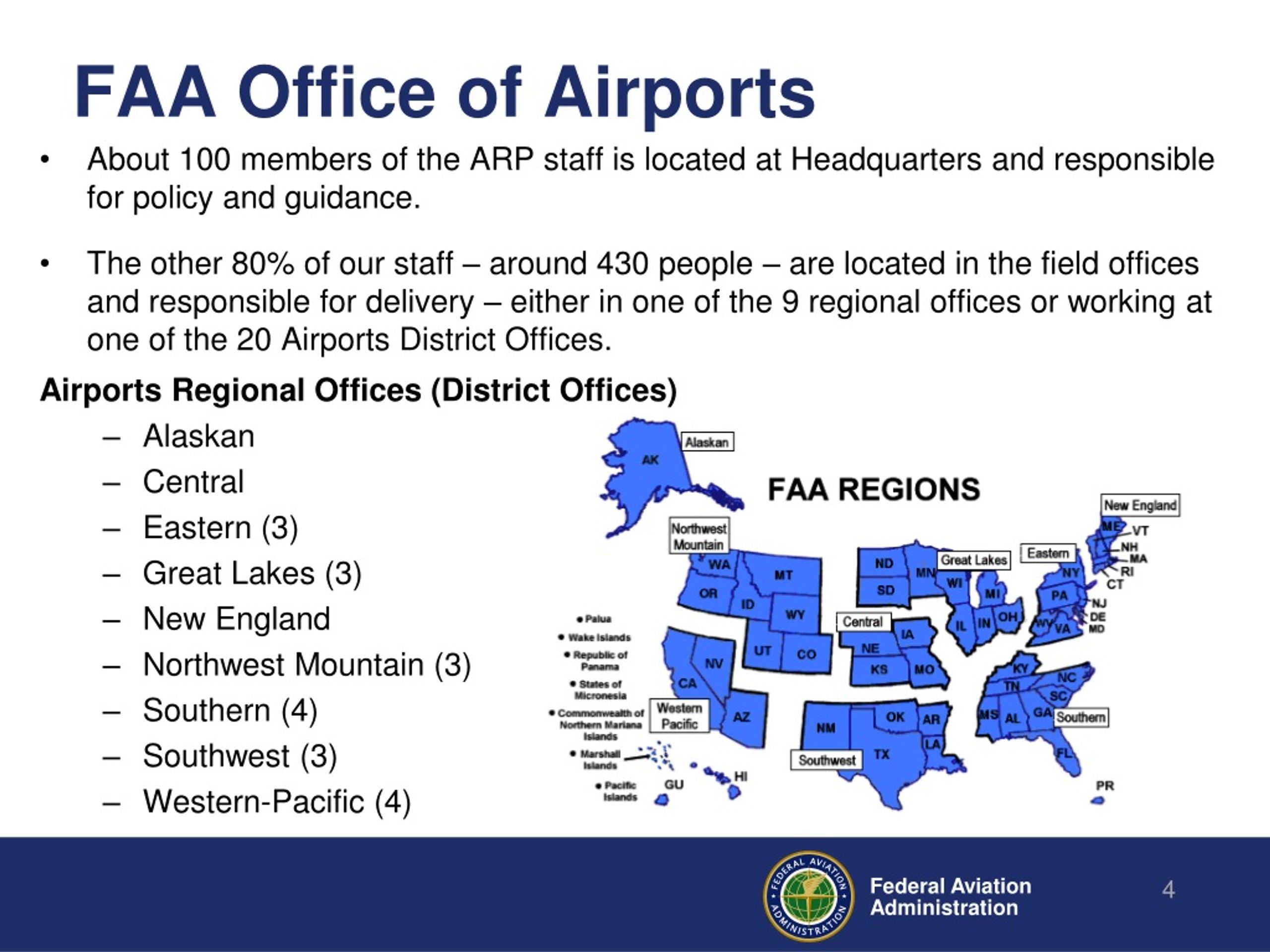 PPT FAA Office of Airports Great Lakes Region PowerPoint