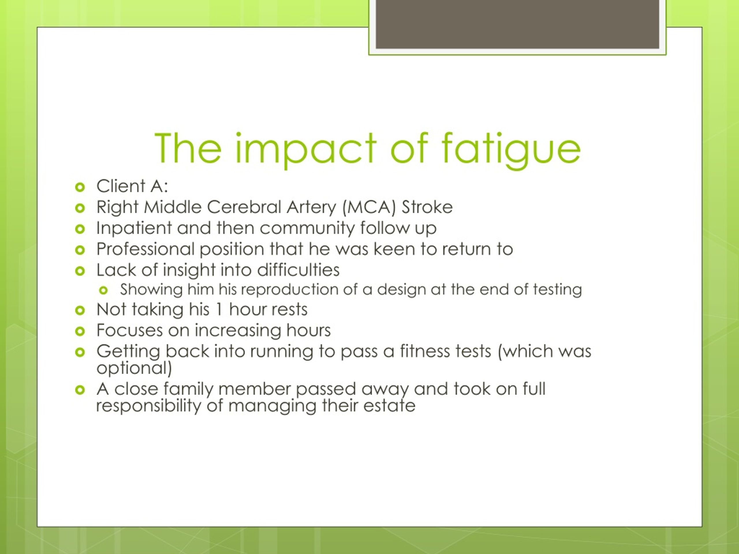 PPT - Fatigue Management PowerPoint Presentation, Free Download - ID ...