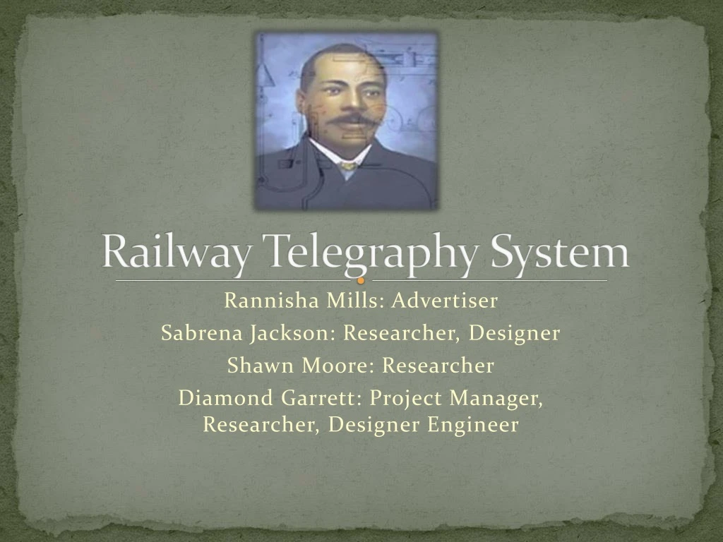 railway telegraphy system n.