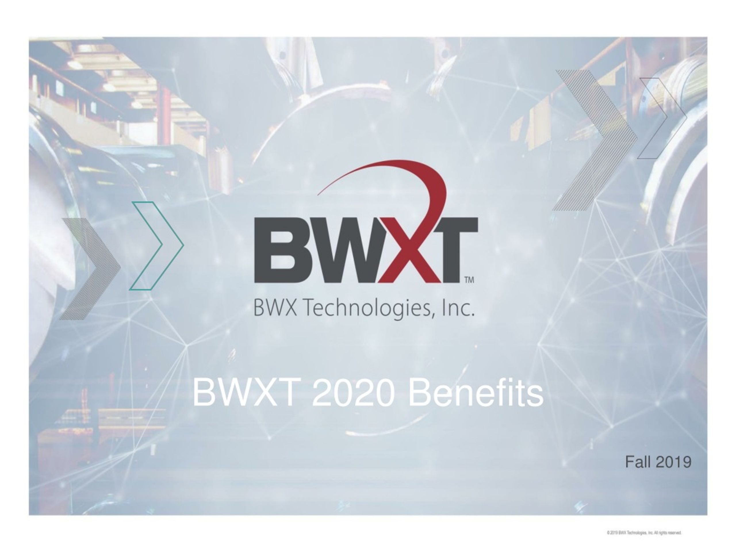 PPT BWXT 2020 Benefits PowerPoint Presentation, free download ID