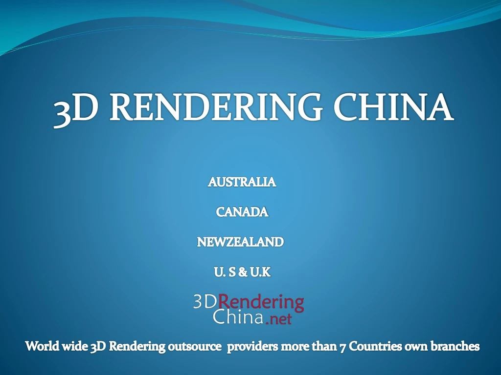 3d rendering china n.