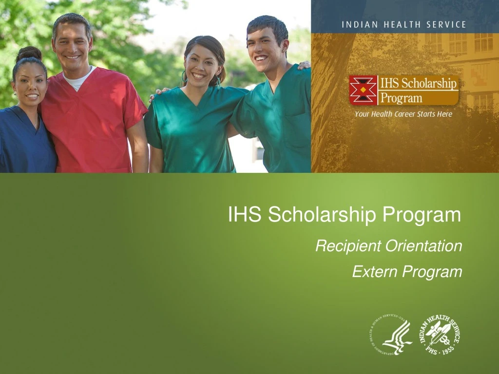 ihs scholarship program n.
