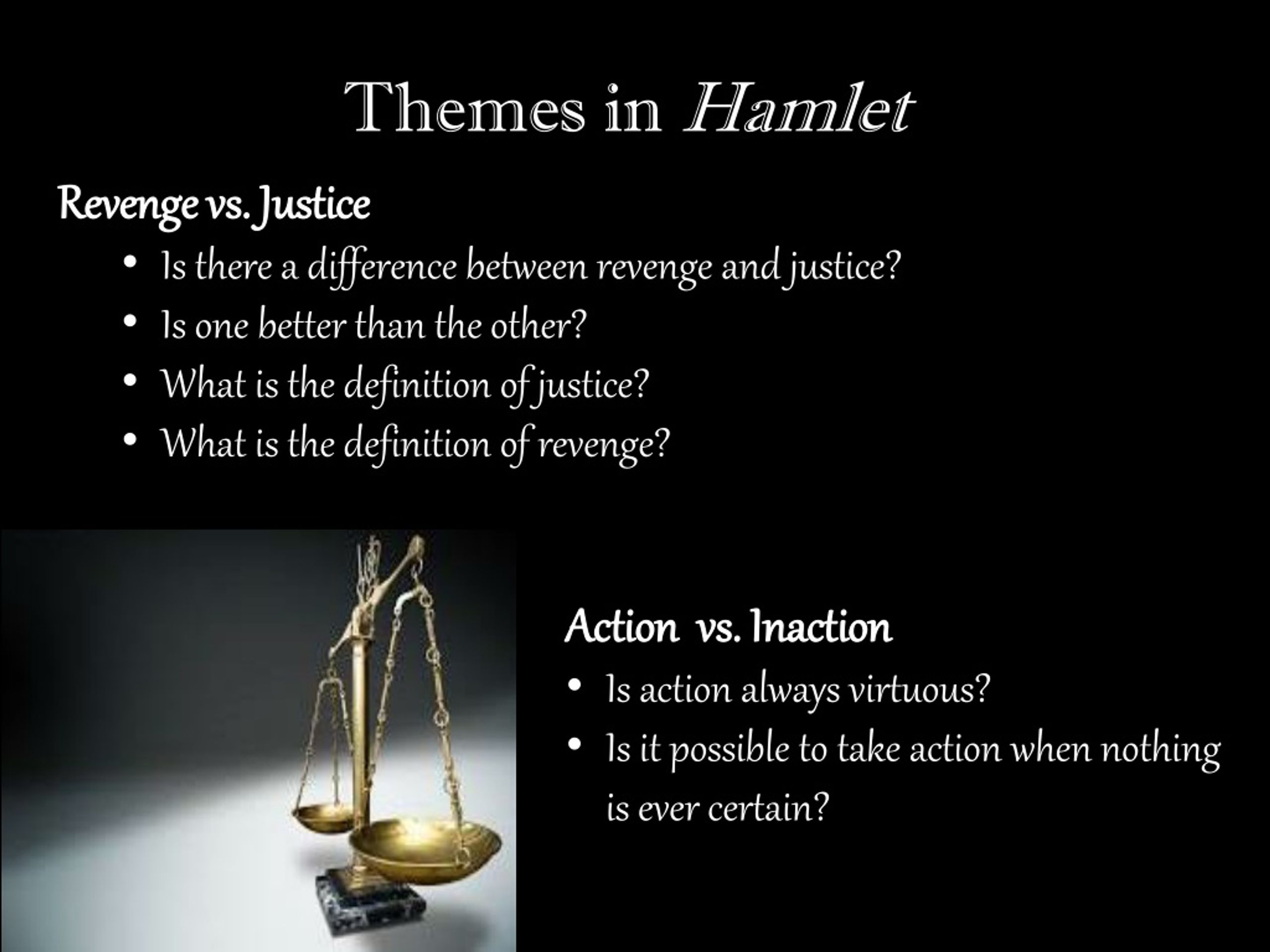hamlet conflict quotes
