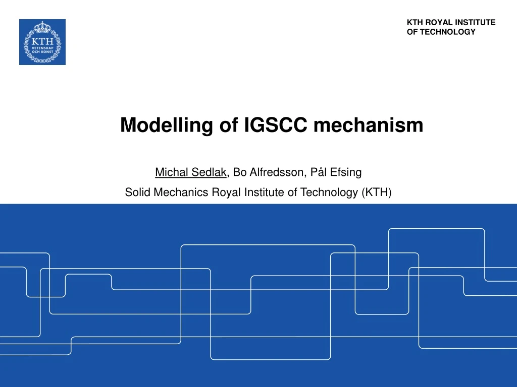 modelling of igscc mechanism n.