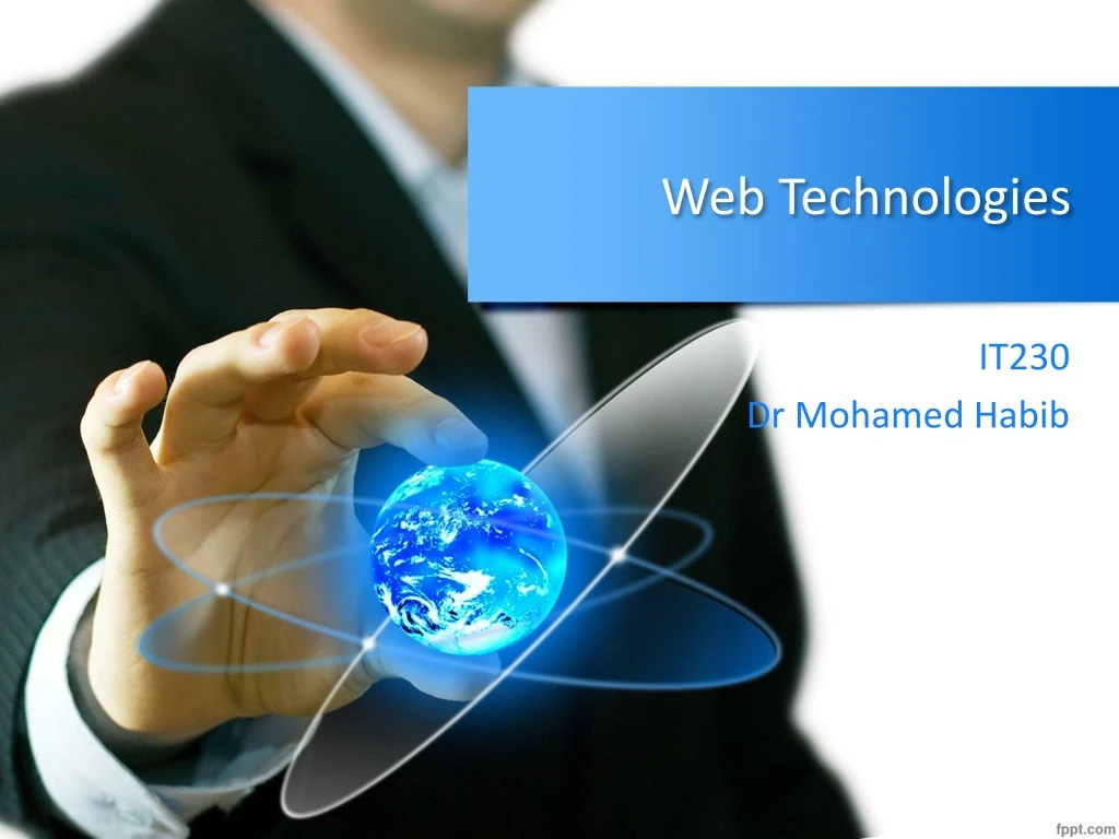 web technology presentation