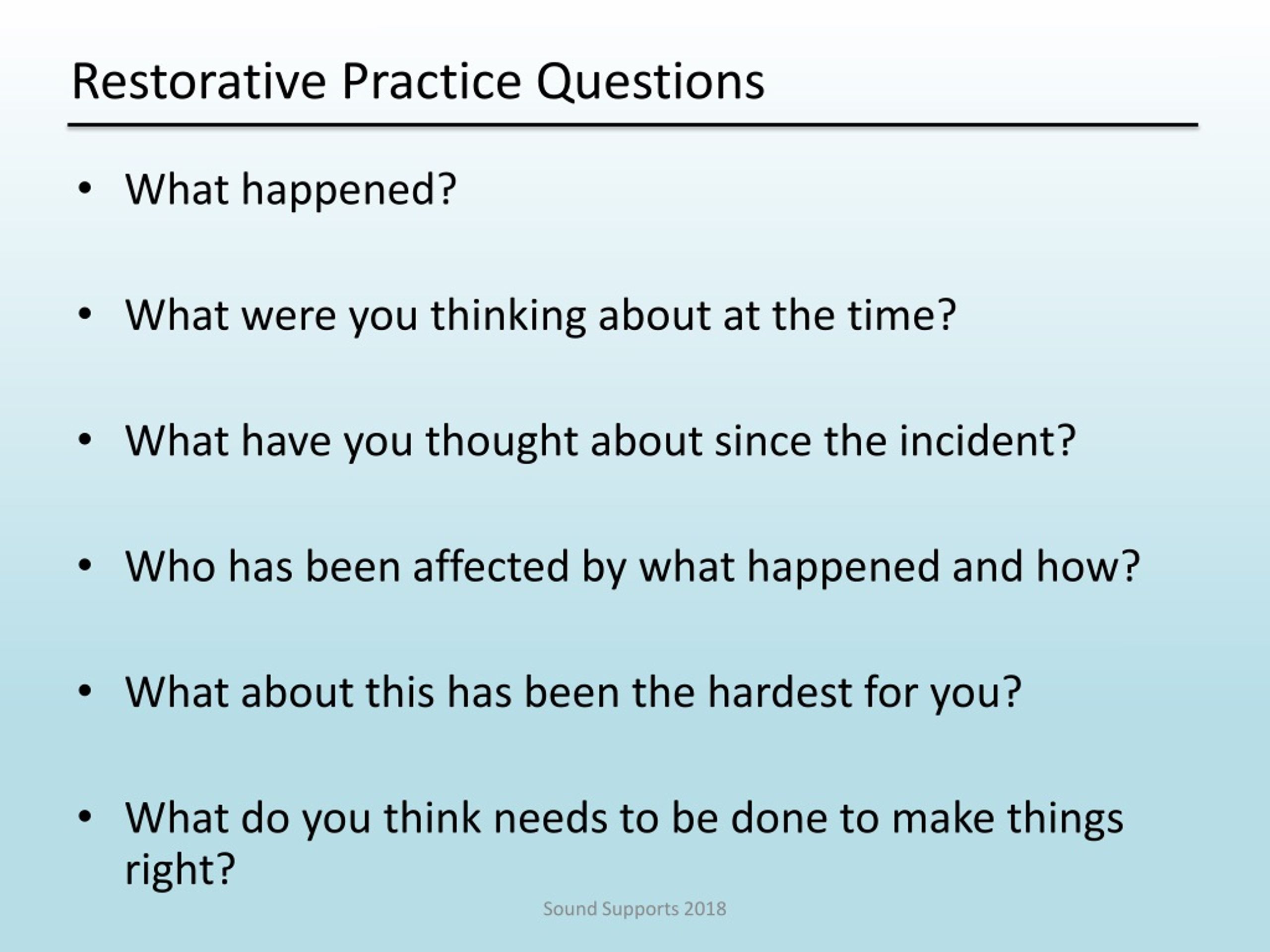 PPT - An Introduction to Restorative Practices with PBIS: Day 2 ...