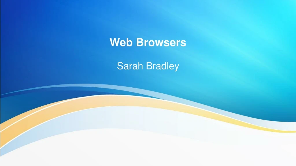 web browsers n.