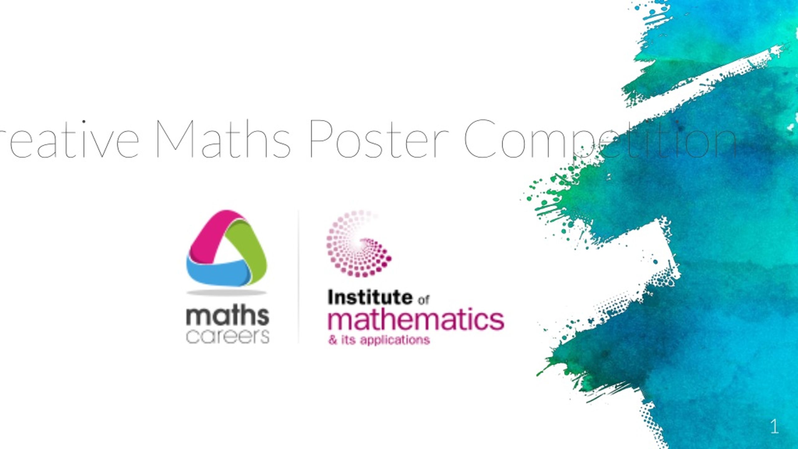 maths poster presentation ideas