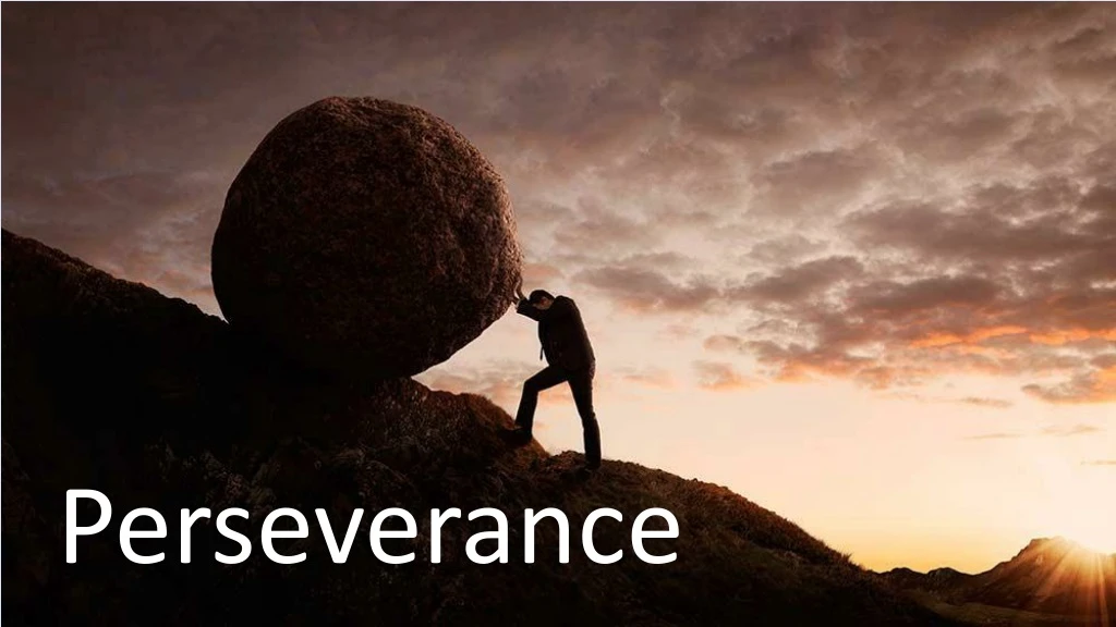 PPT - Perseverance PowerPoint Presentation, free download - ID:8851443