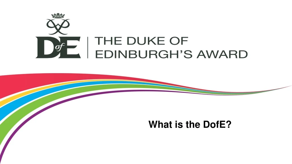 presentation style dofe