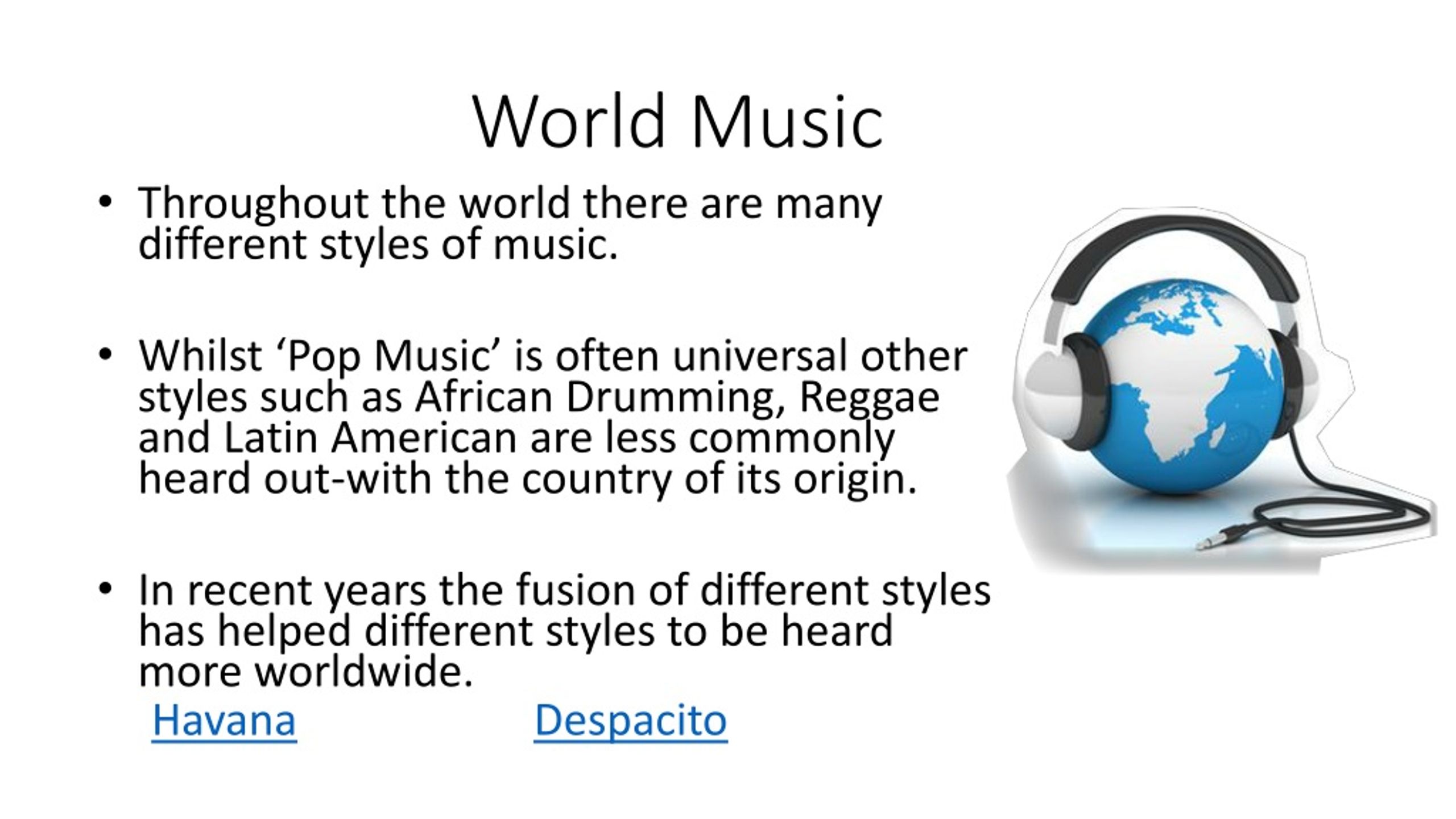 world music powerpoint presentation