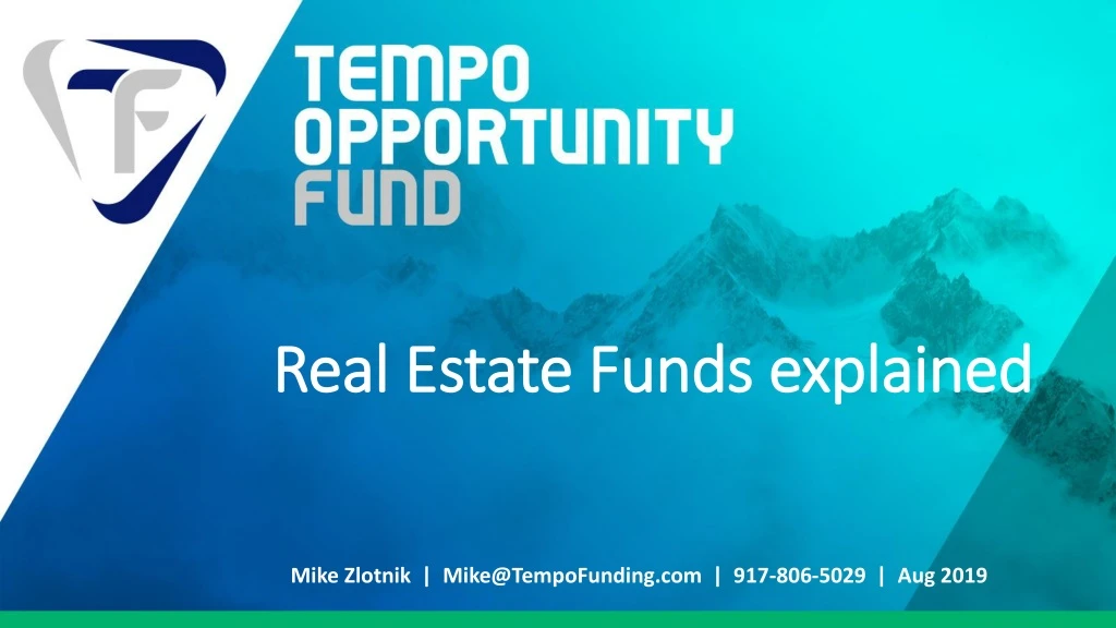 PPT Real Estate Funds explained PowerPoint Presentation, free download ID8855724