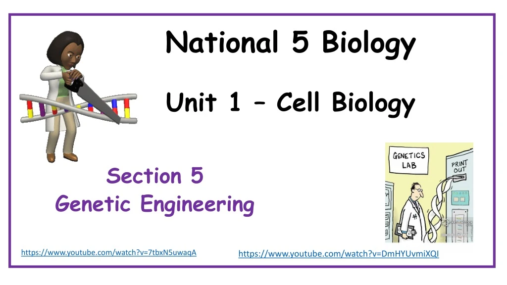 national 5 biology problem solving skills