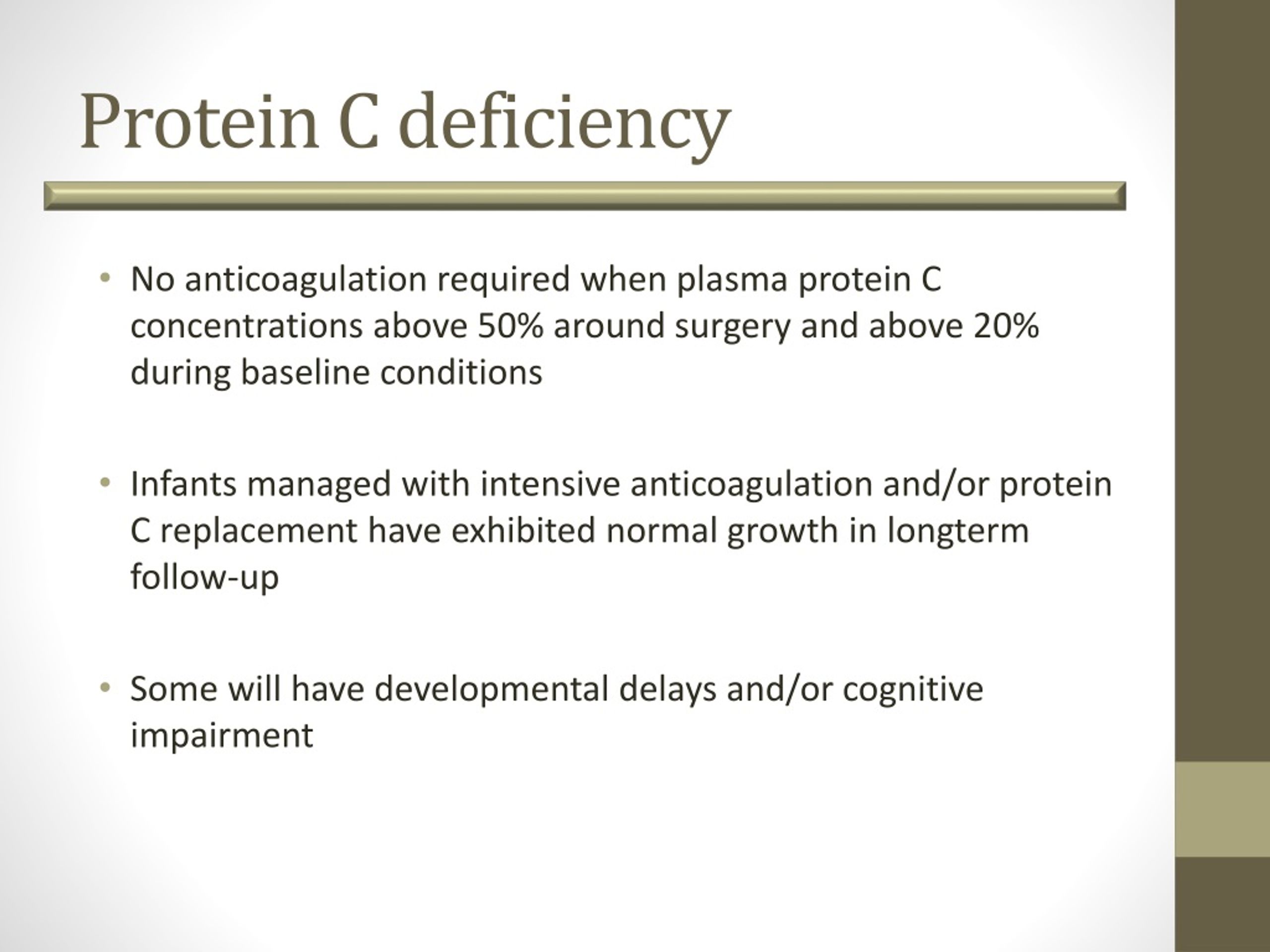 PPT Protein C deficiency 25/12/2010 PowerPoint Presentation, free