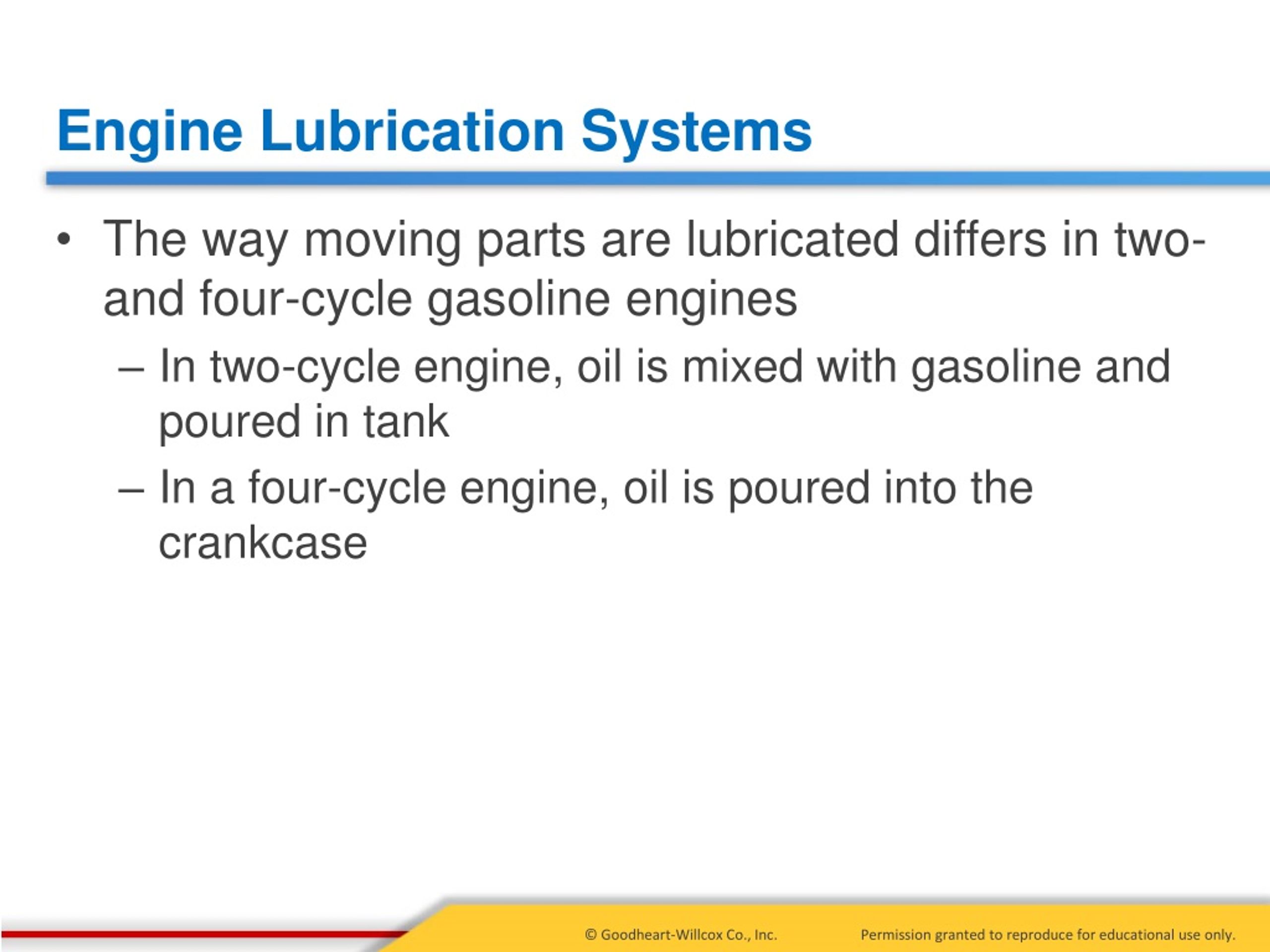 PPT - Lubrication Systems PowerPoint Presentation, Free Download - ID ...