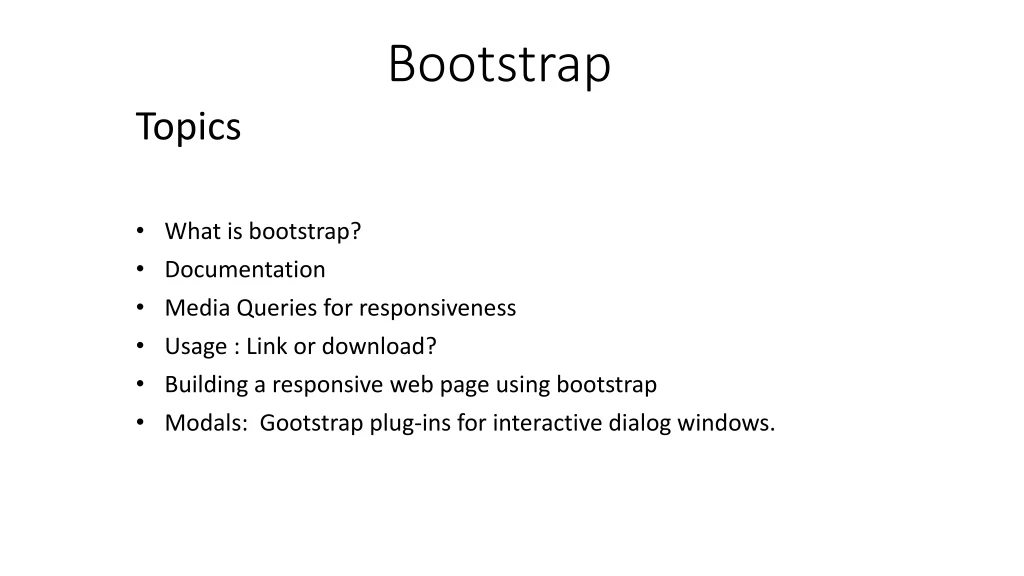 bootstrap n.