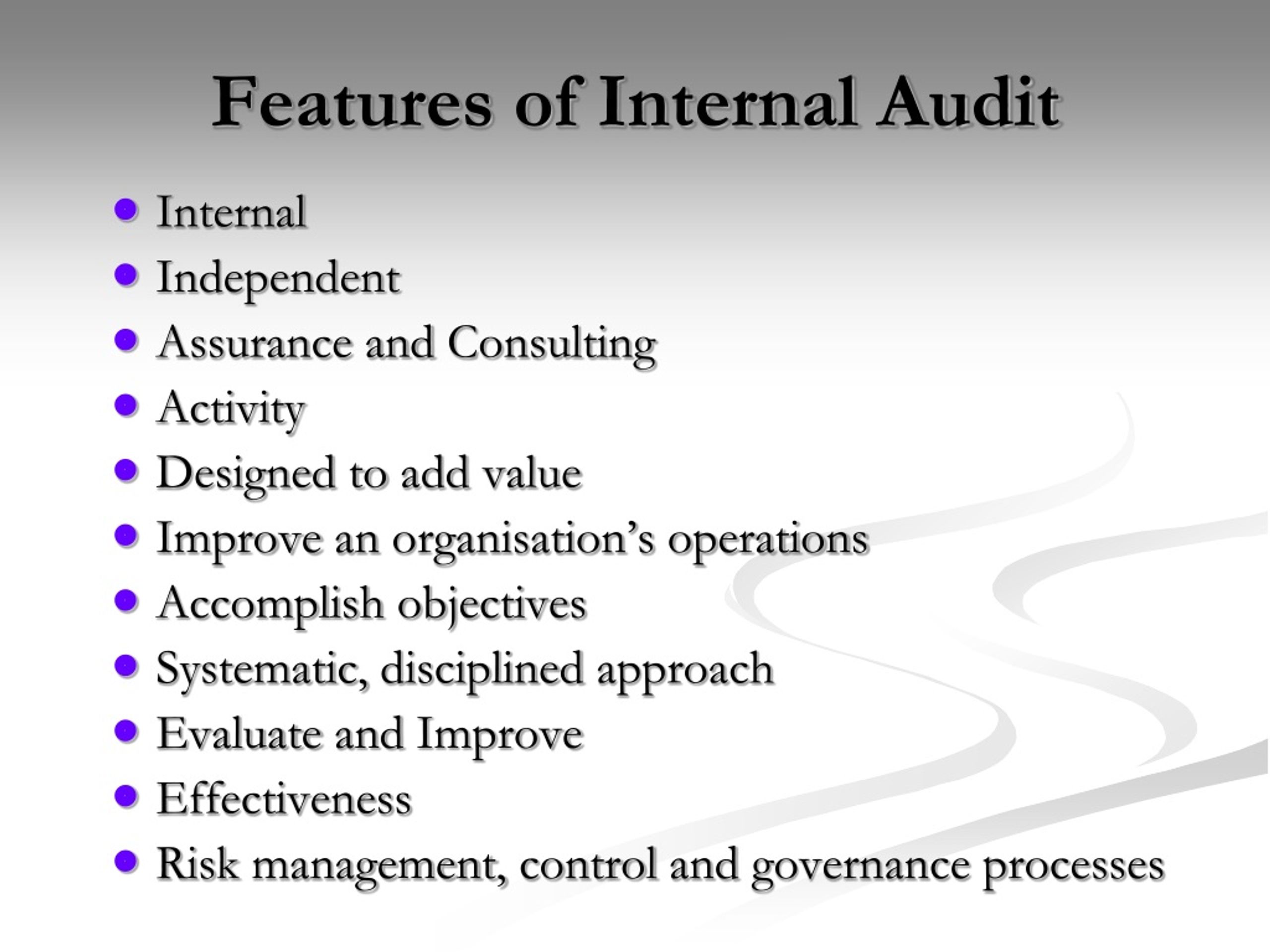 PPT - INTERNAL AUDIT PowerPoint Presentation, free download - ID:8859289