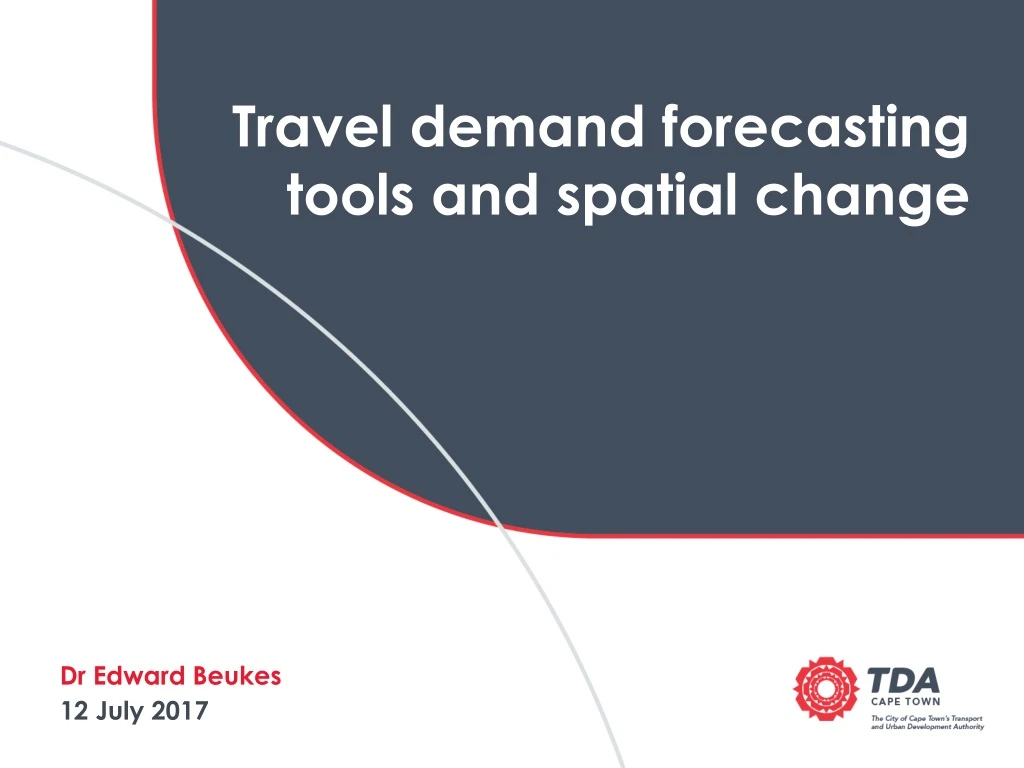 travel demand forecasting ppt