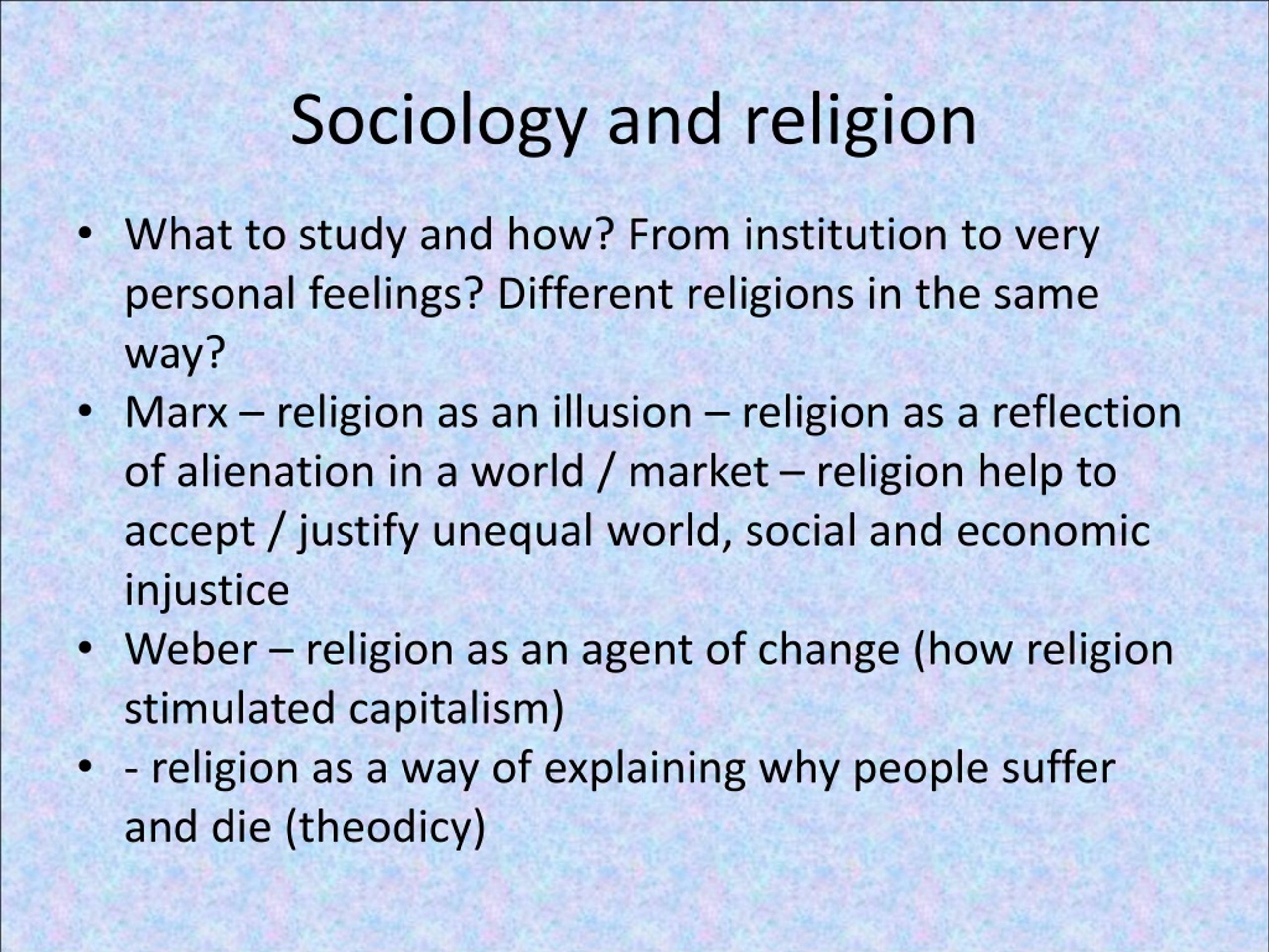 phd in sociology of religion