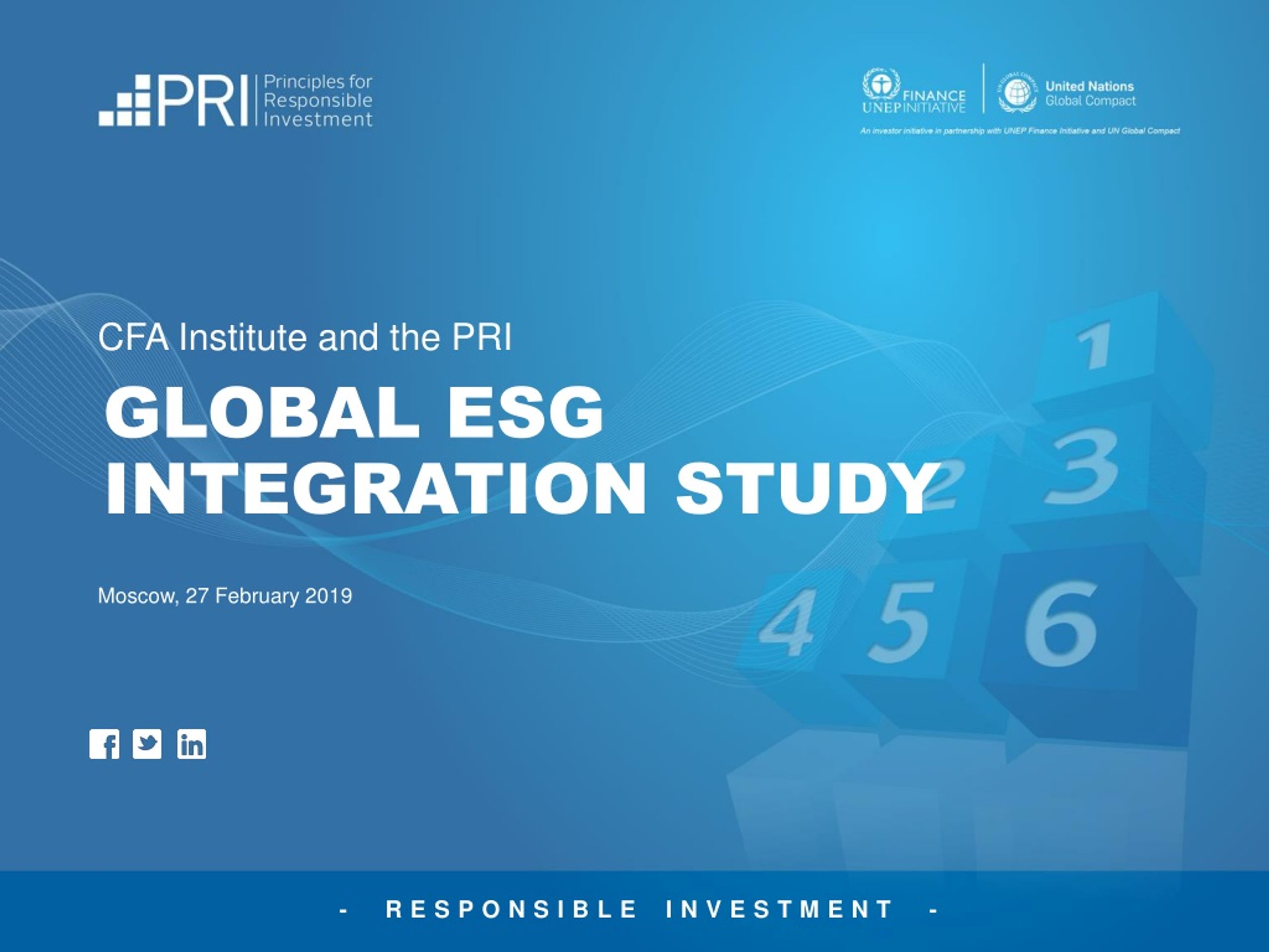 Ppt Global Esg Integration Study Powerpoint Presentation Free