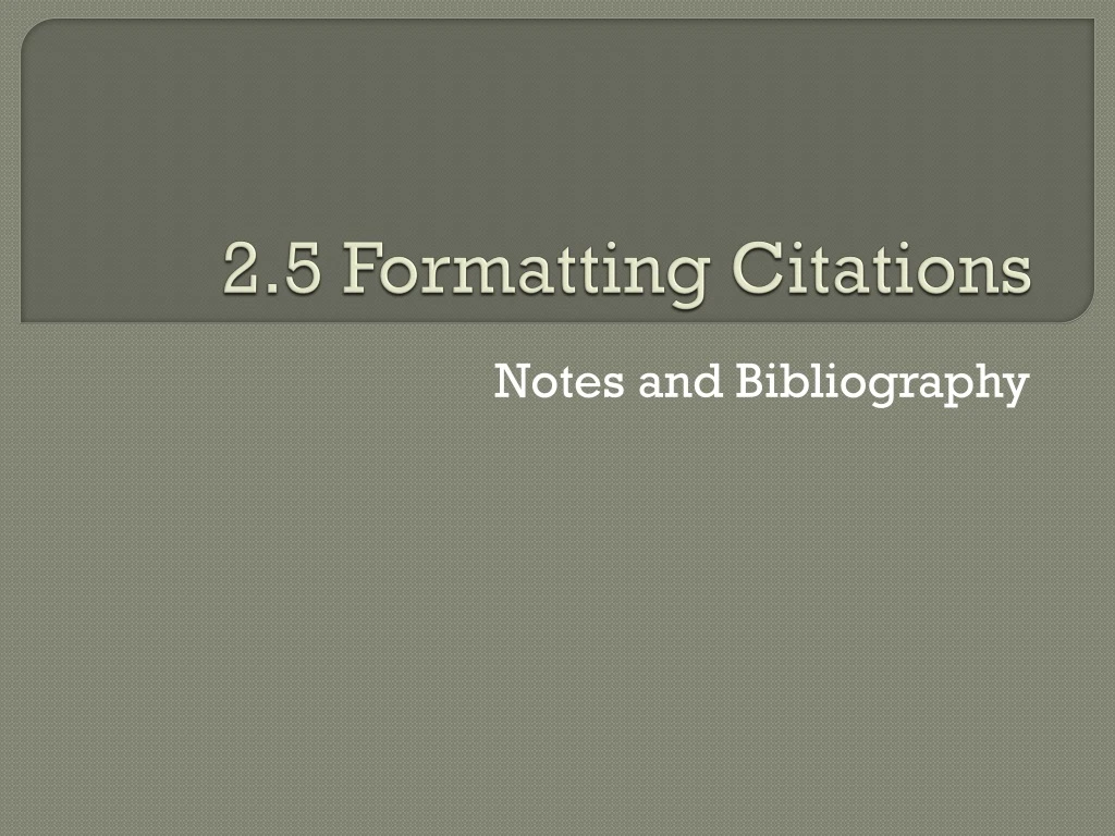formatting video citations