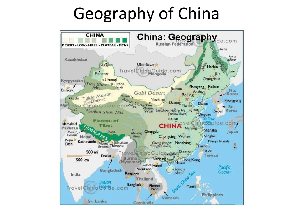 PPT - Geography Of China PowerPoint Presentation, Free Download - ID ...