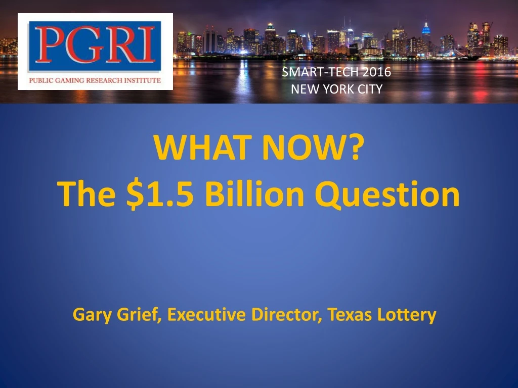 gary grief executive director texas lottery n.
