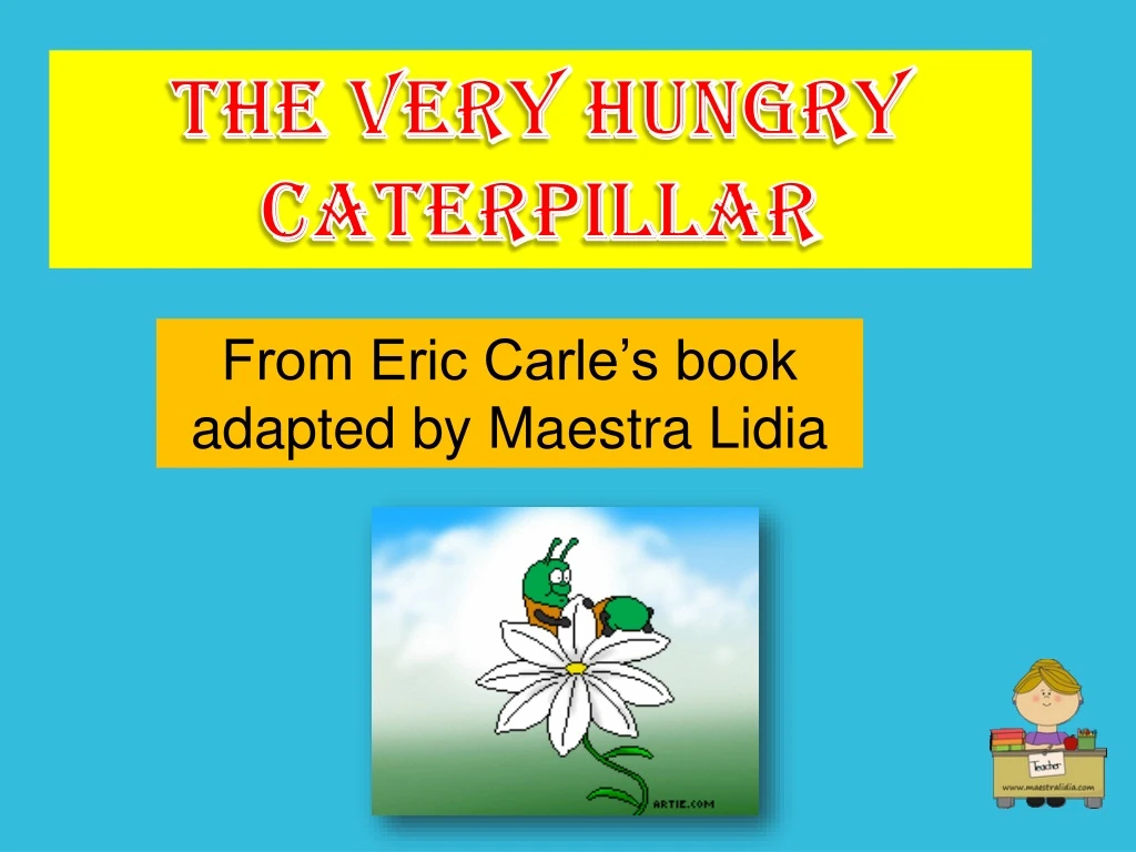 Ppt The Very Hungry Caterpillar Powerpoint Presentation Free