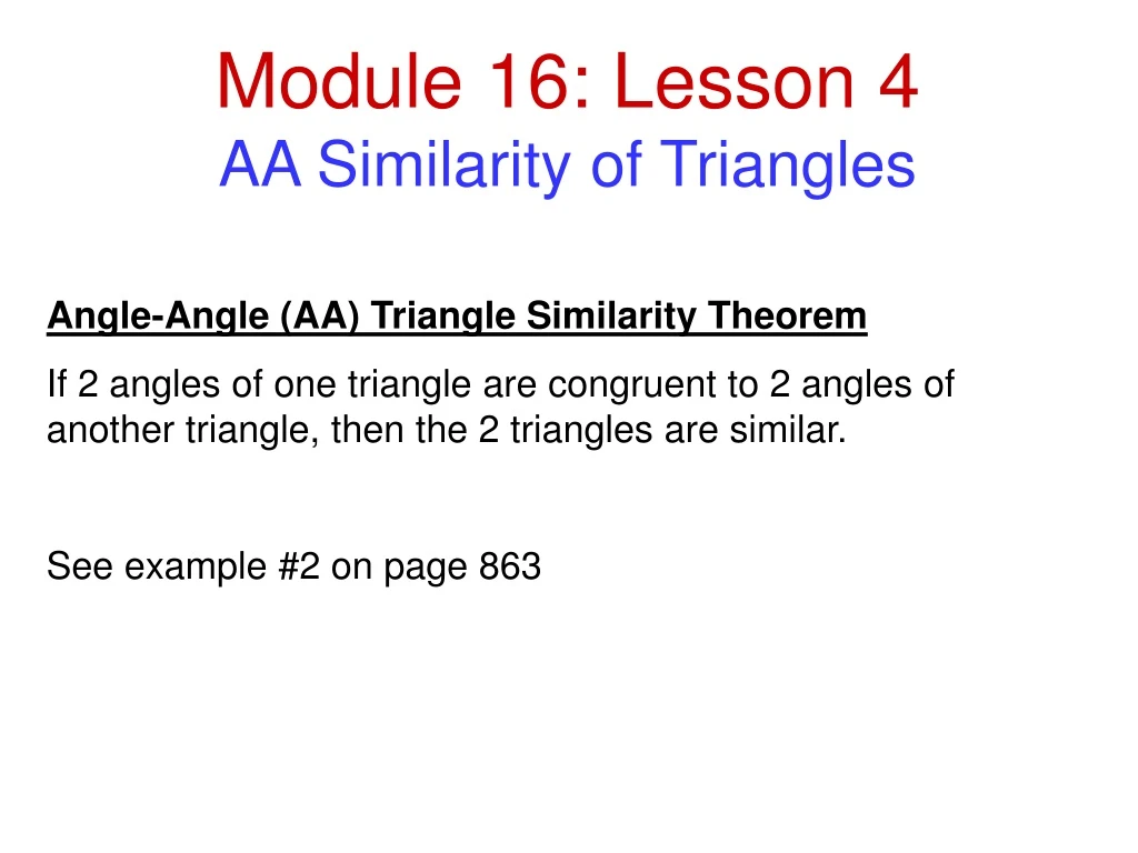 ppt-module-16-lesson-4-aa-similarity-of-triangles-powerpoint-presentation-id-8869446