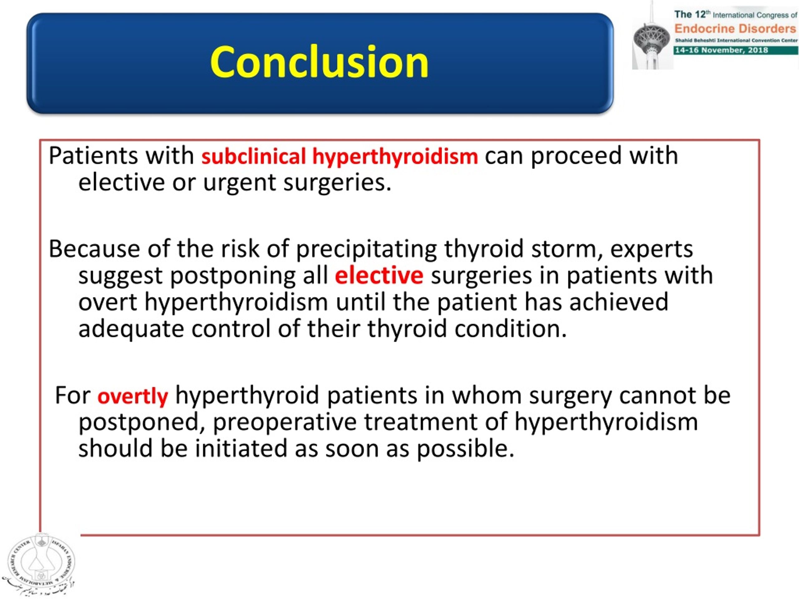 PPT - Preoperative Management Of Patients With Thyrotoxicosis ...