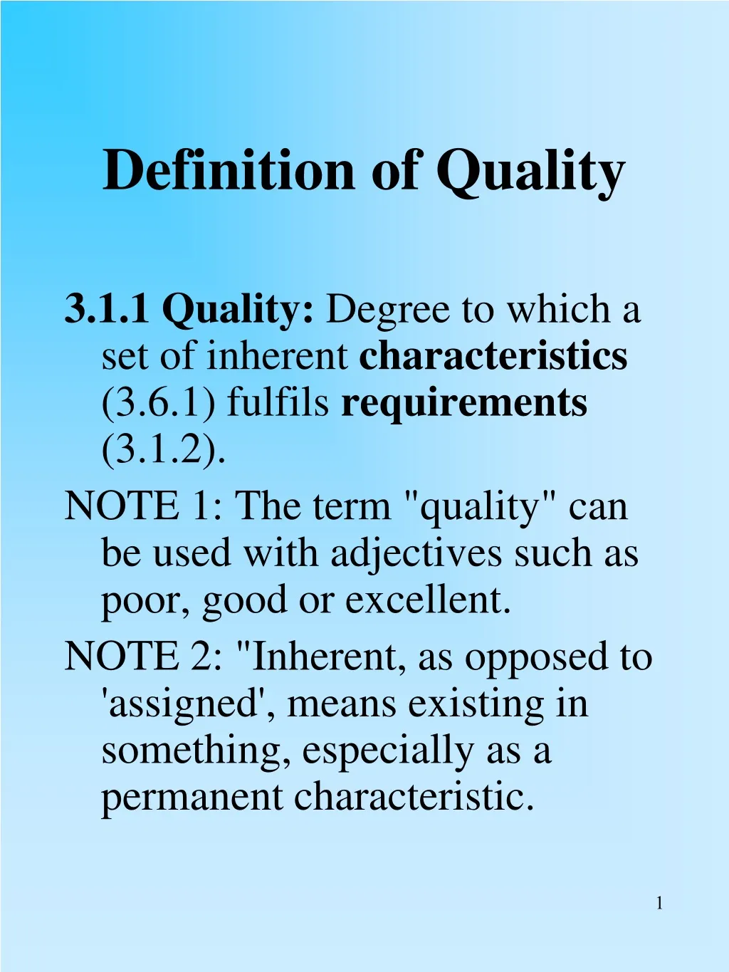 definition of quality n.