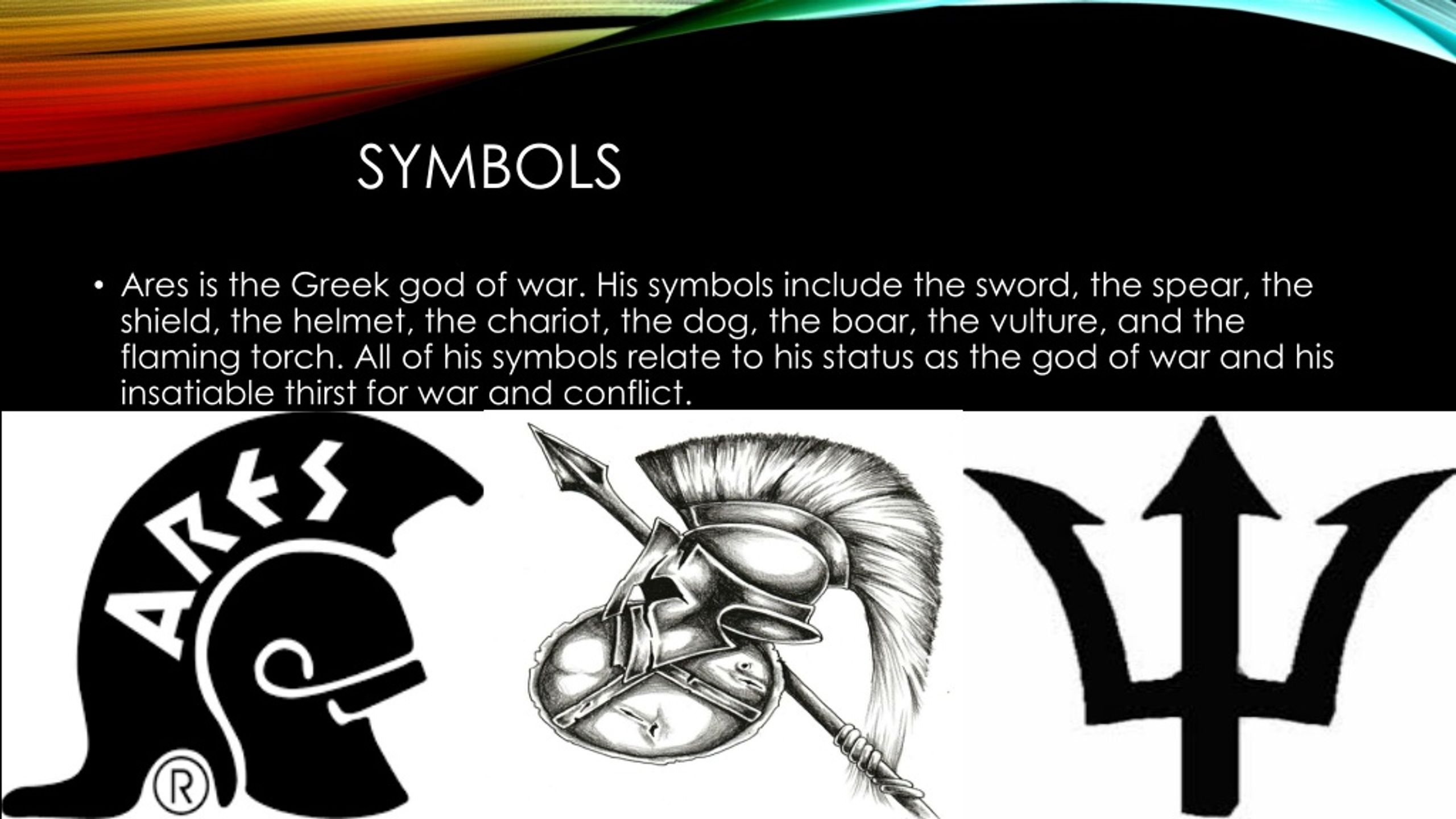 ares spear symbol