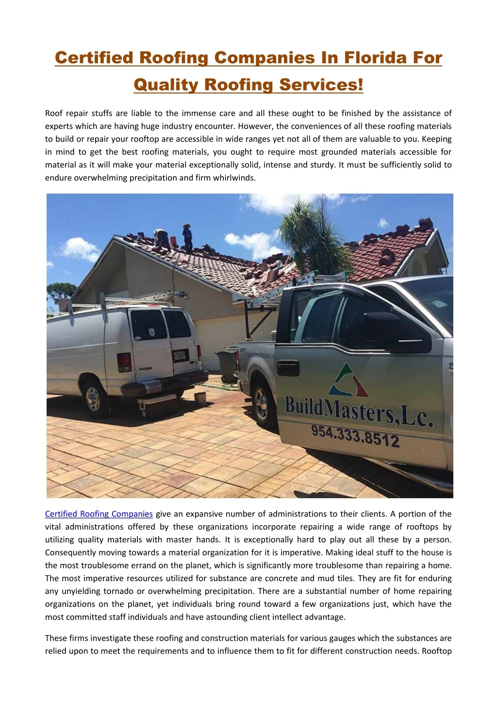certified roofing companies in florida n.