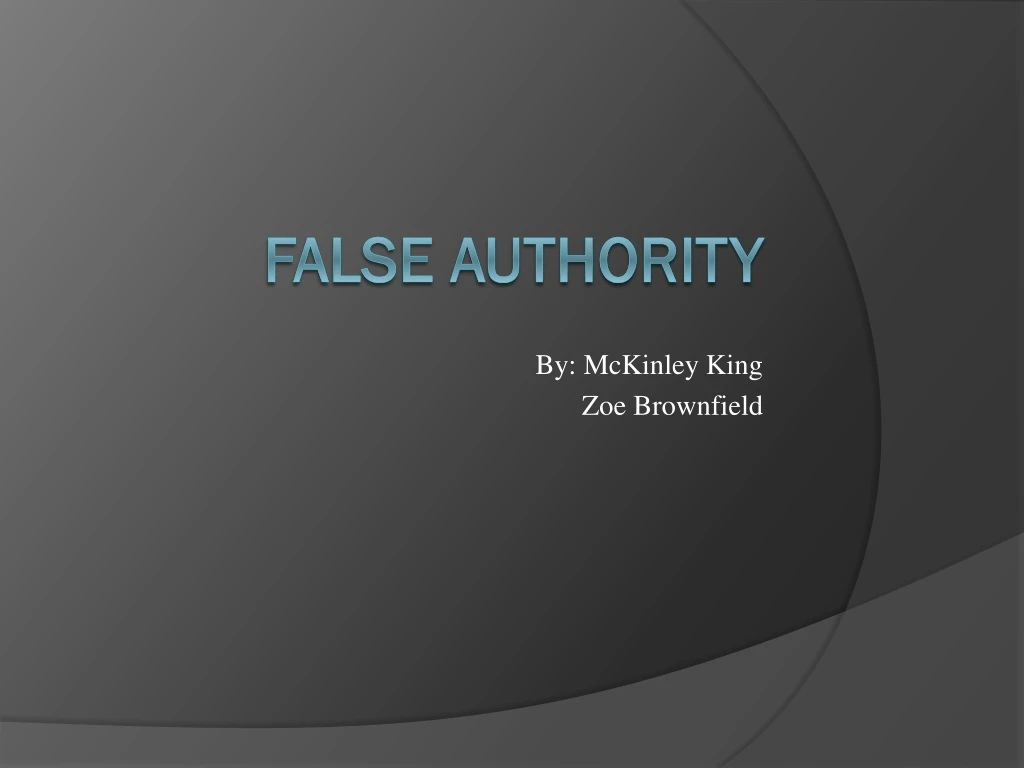 by mckinley king zoe brownfield n.