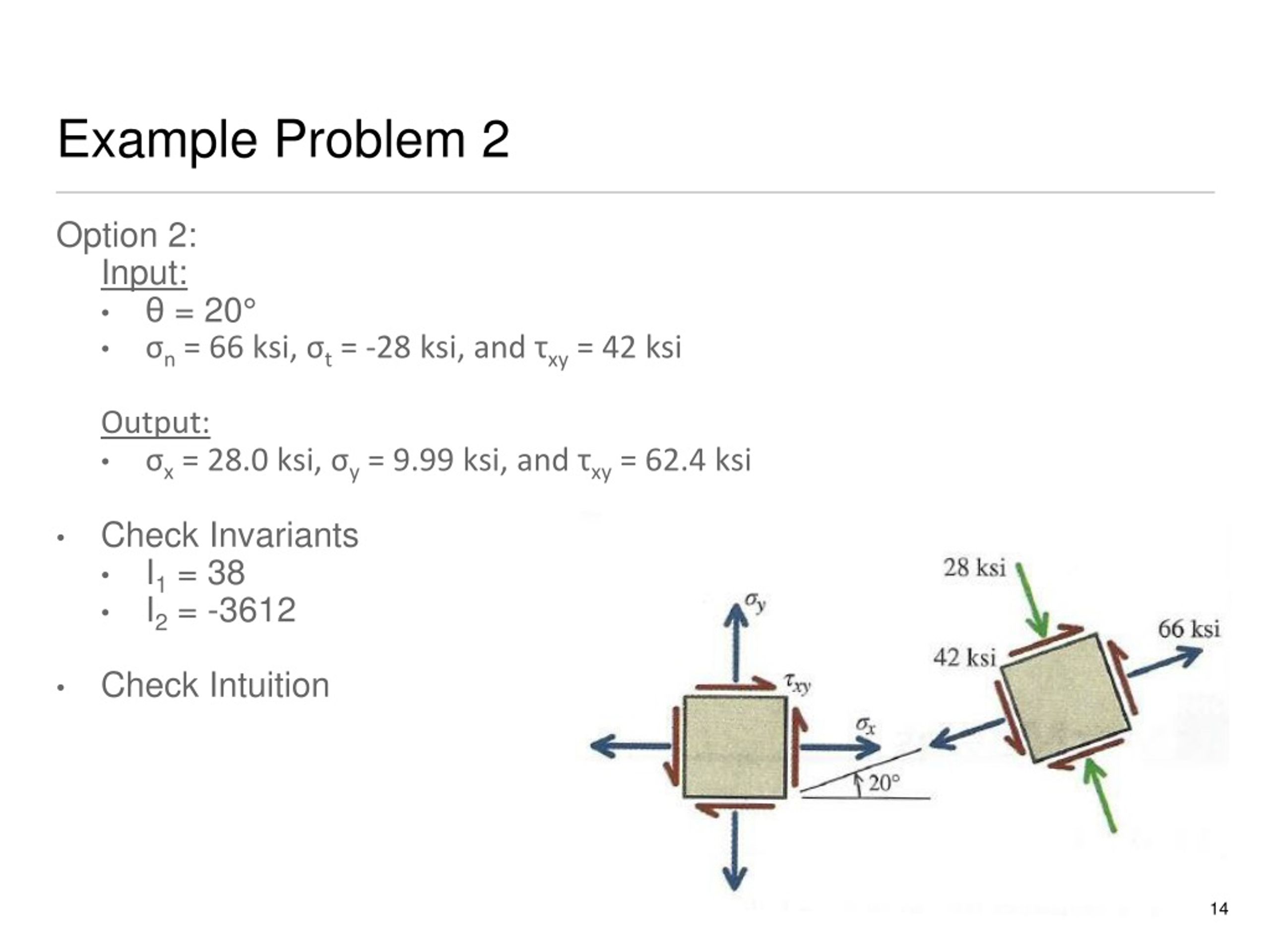 PPT - Mechanics Of Materials Engr 350 - Lecture 1 6 - General Equations ...