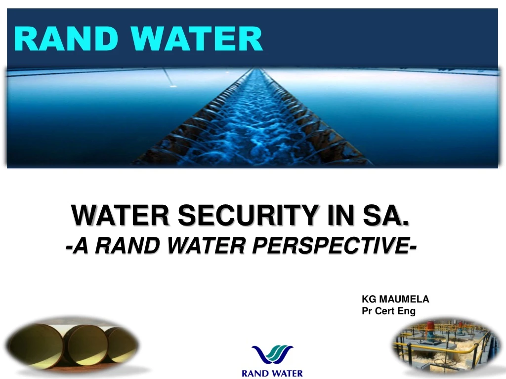 presentation about water security