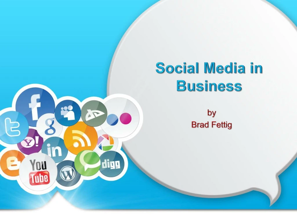 social media in business communication presentation