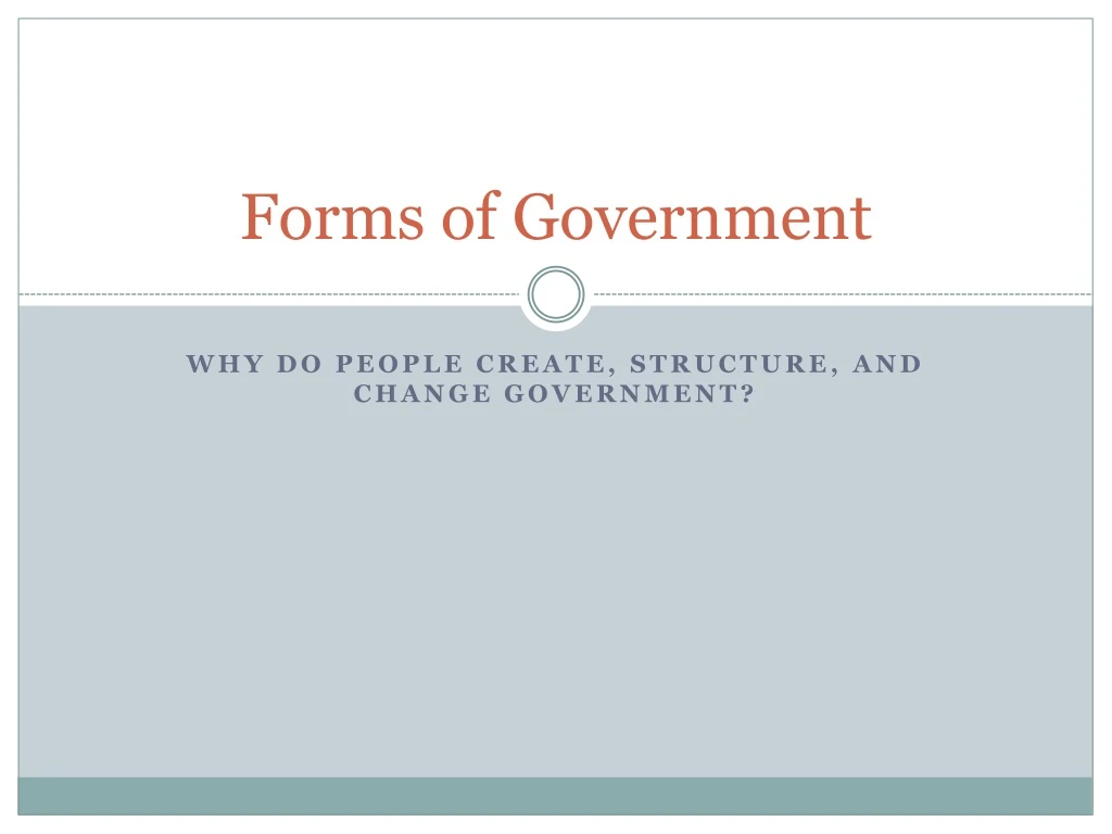 PPT Forms of Government PowerPoint Presentation, free download ID