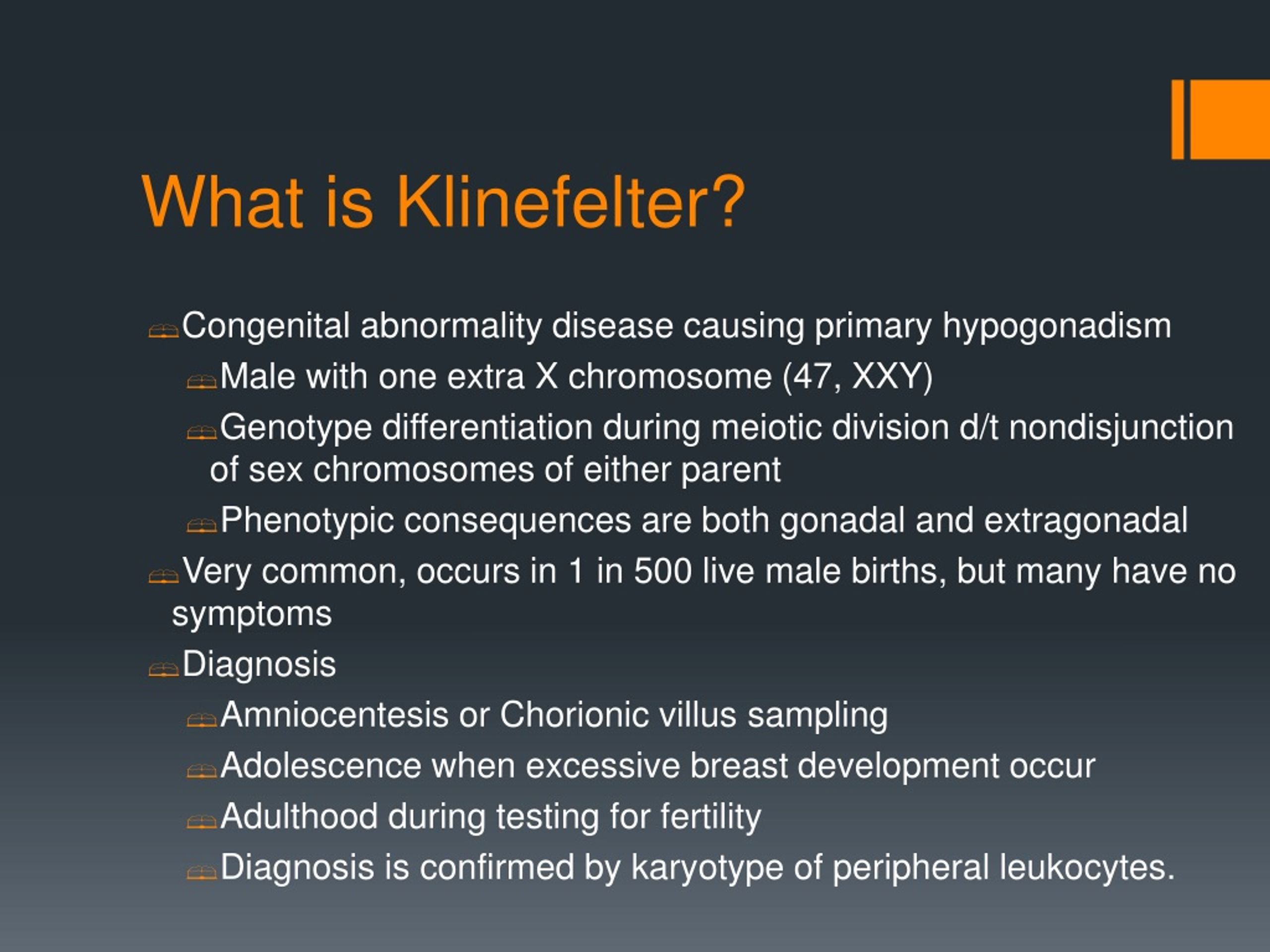 Ppt Klinefelters Syndrome Powerpoint Presentation Free Download