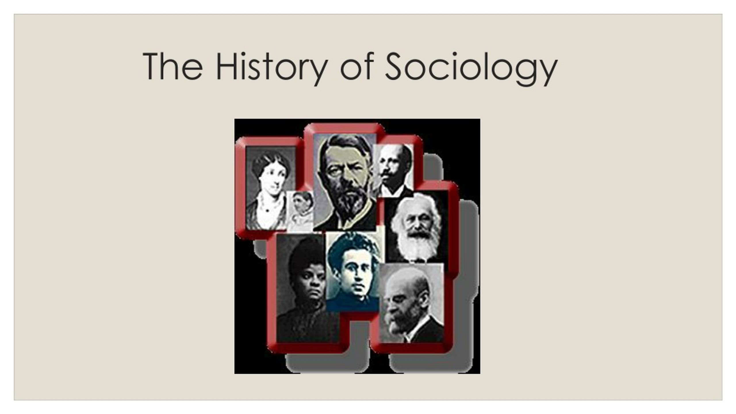 history of sociology assignment