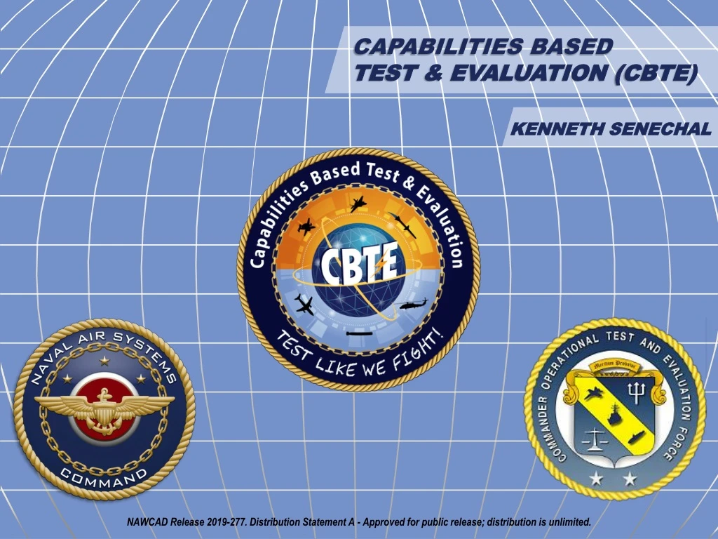 PPT - Capabilities Based Test & Evaluation (CBTE) PowerPoint ...