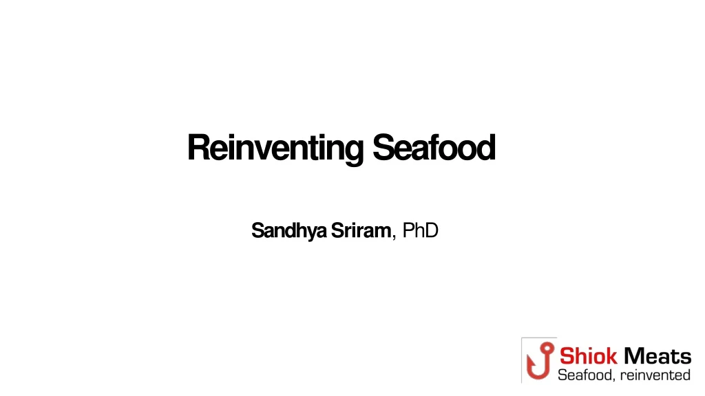 reinventing seafood n.