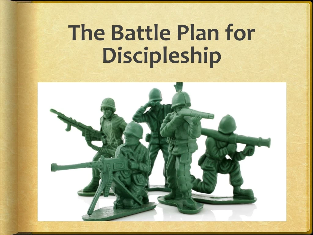 the battle plan for discipleship n.