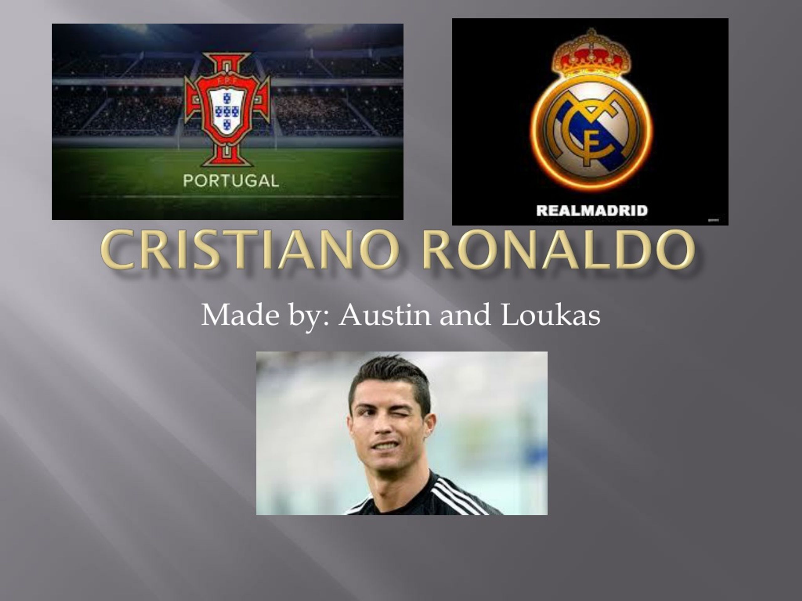 presentation on ronaldo