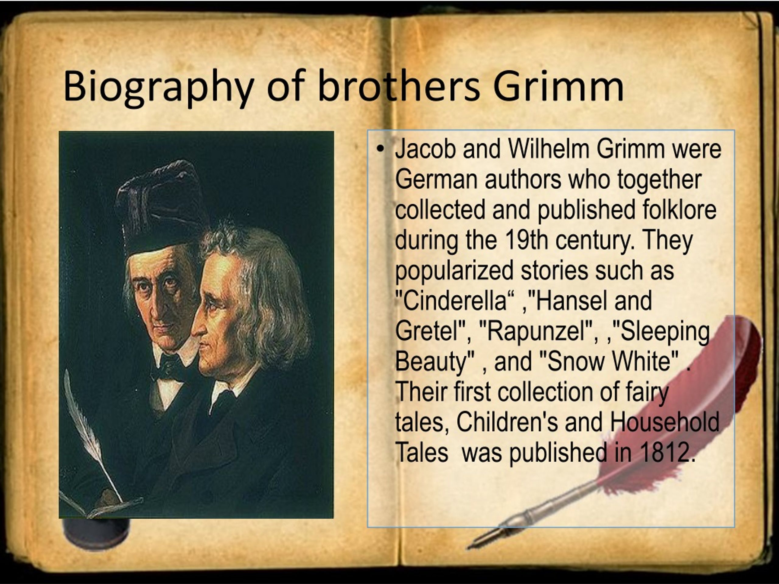 PPT - Fairy Tales Of Brothers Grimm PowerPoint Presentation, Free ...