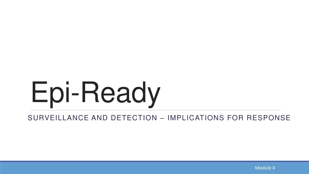 epi ready n.